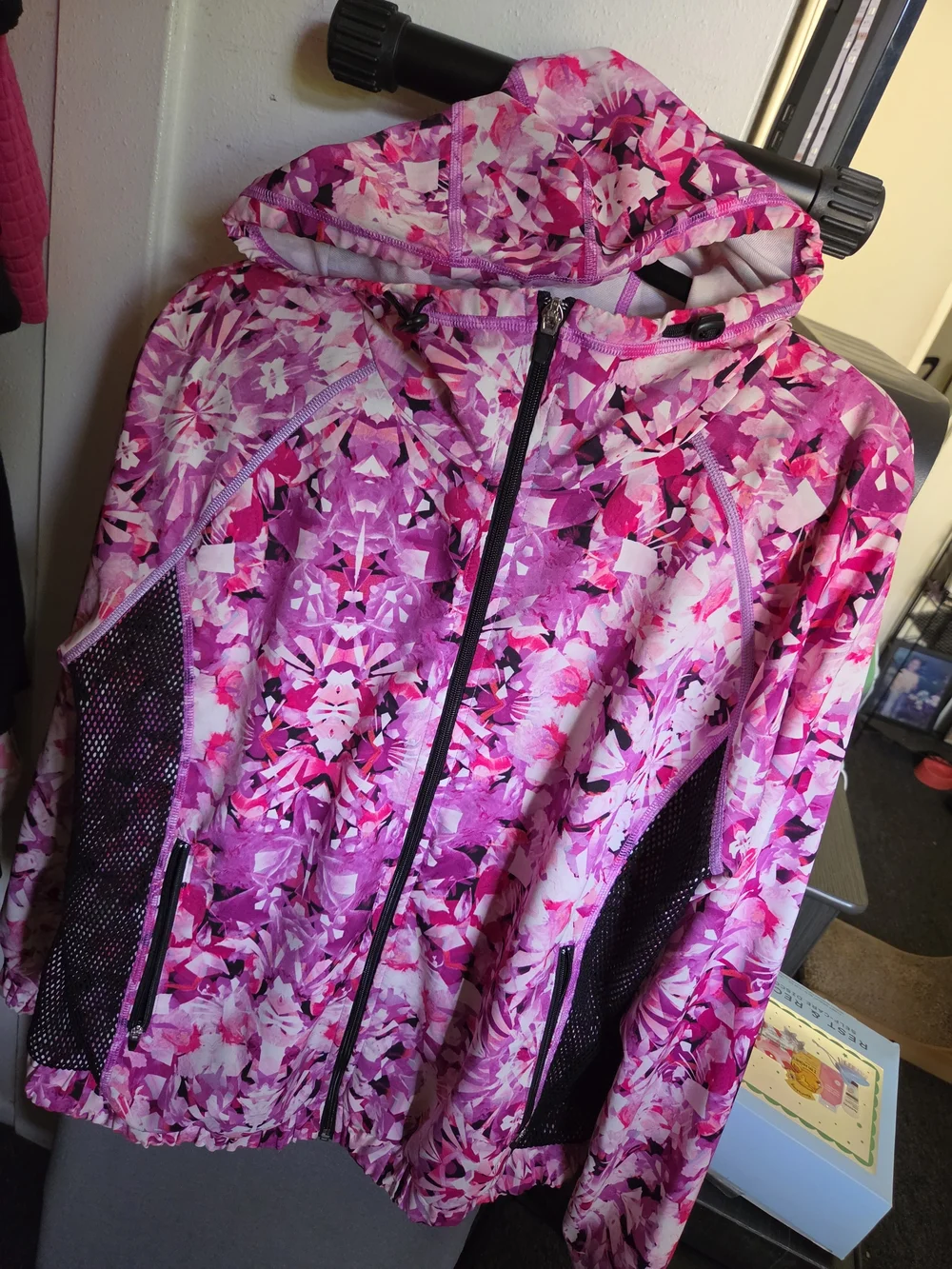 Champion Pink and Black Lightweight Athletic Jacket